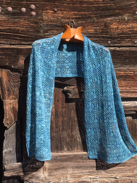 Patron tricot – Étole Au fil de l’Automne
