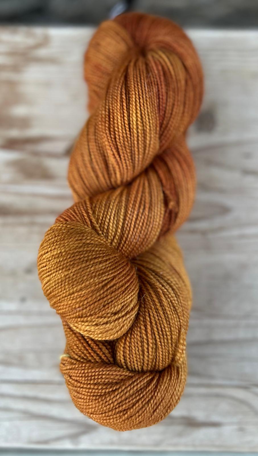Mérinos non superwash torsadé 20.5 microns - caramel